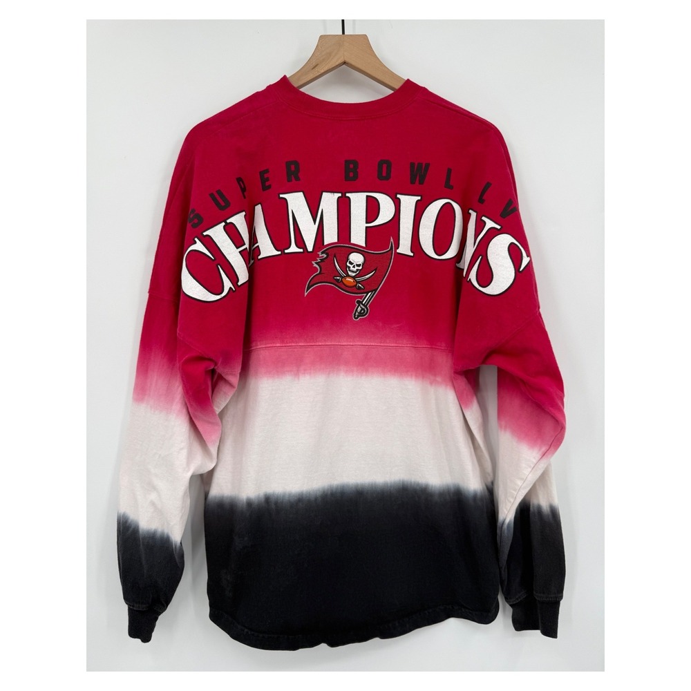 Tampa Bay Buccaneers Shirt Medium Spirit Jersey Super Bowl LV Champions